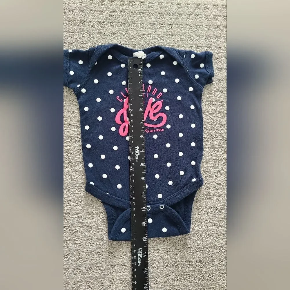 Cleveland Love baby‎ onesie - size 6 months